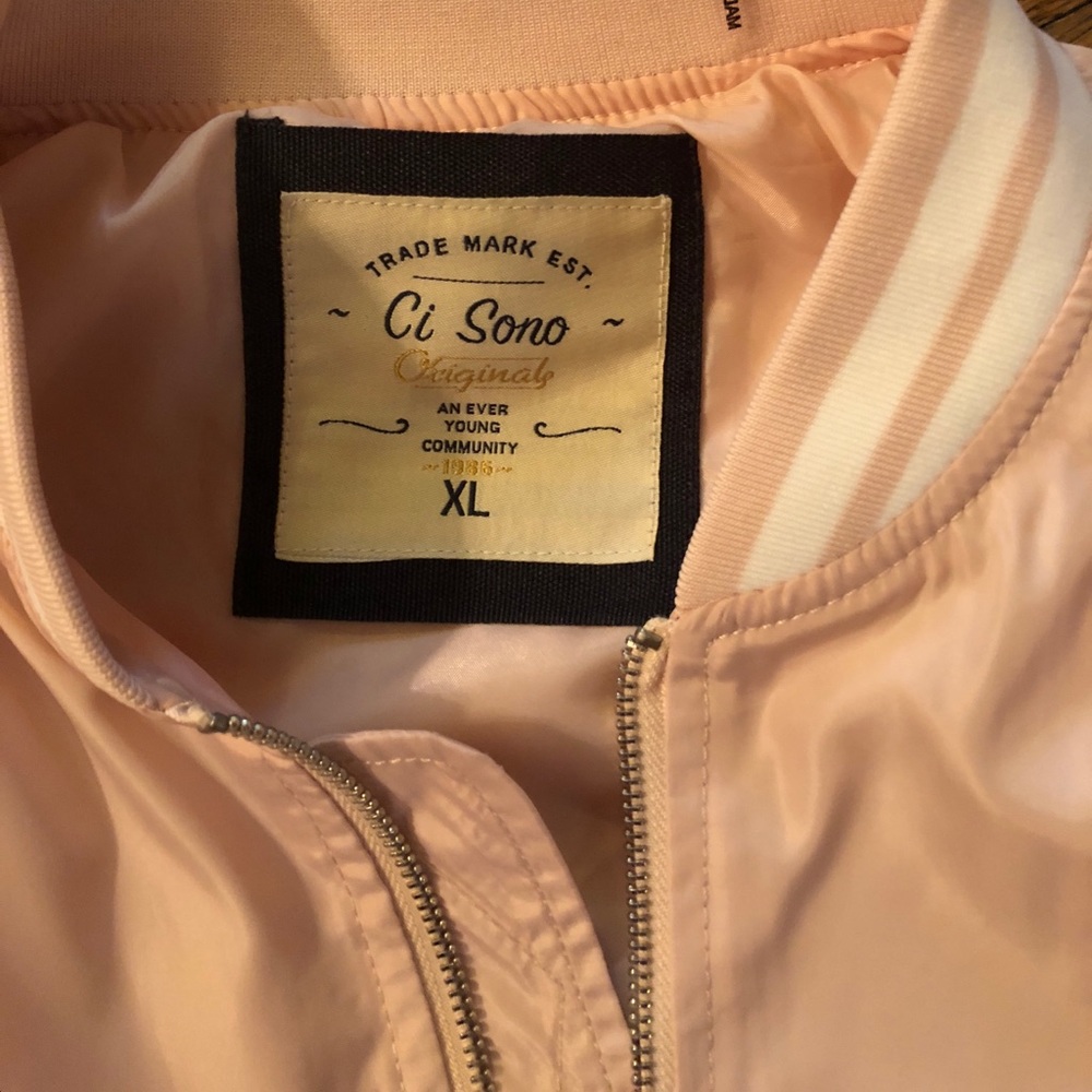 Pink Bomber Jacket - Picture 3 of 3